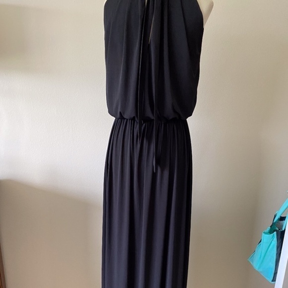 KOH KOH Black KeyHole Slimming Maxi Dress 2 - Picture 15 of 15